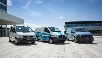 Mercedes-Benz Vito sărbătorește 30 de ani
